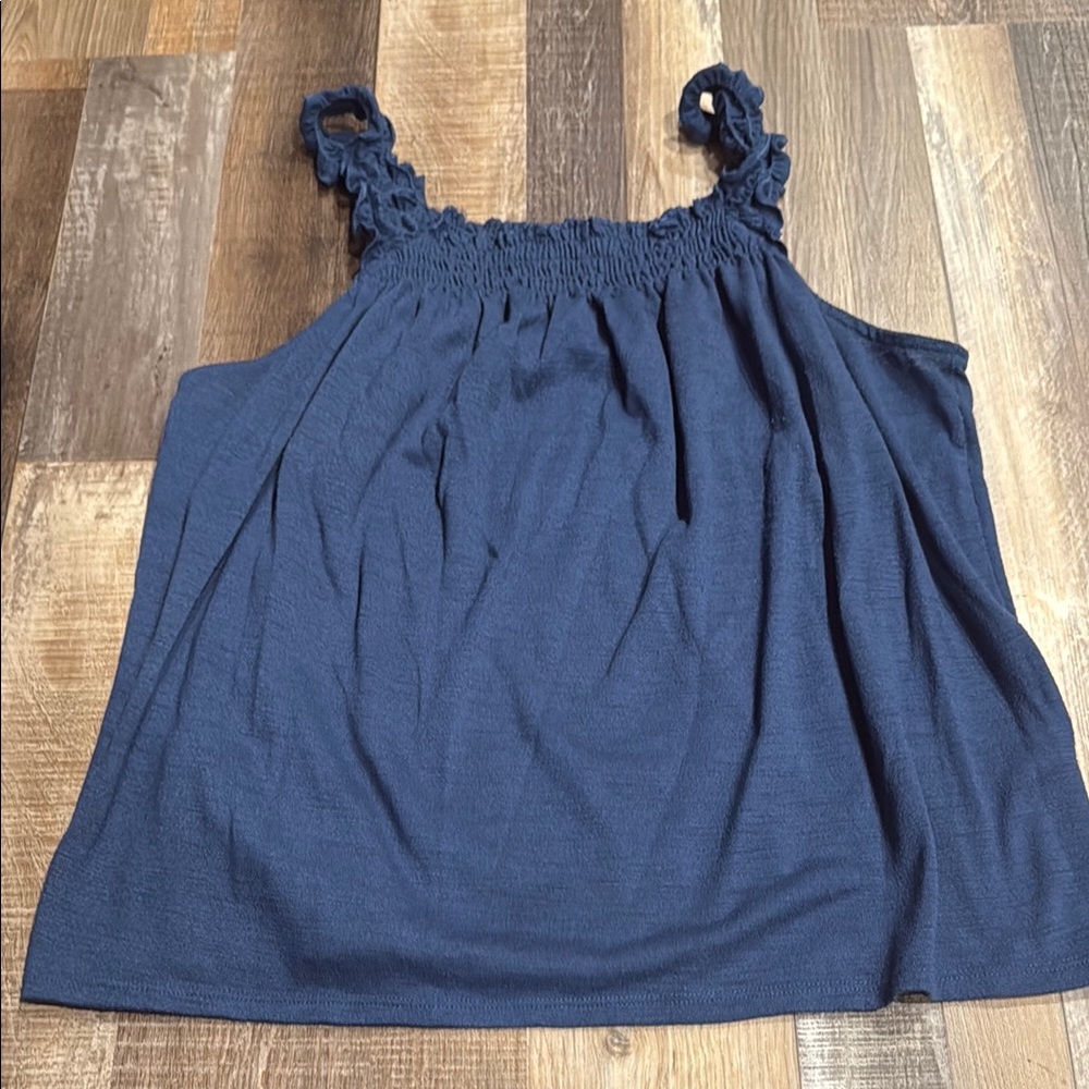 Navy Blue Women's Top